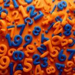 lucid-origin_Lots_of_numbers_in_orange_and_royal_blue_pouring_flowing_everywhere.-0
